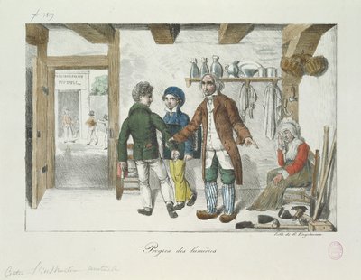 Progress of Enlightenment (Education) by Gottfried or Godefroy Engelmann